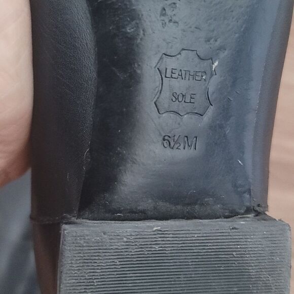 Tori Burch Black Bootie Mid Calf - Picture 11 of 11